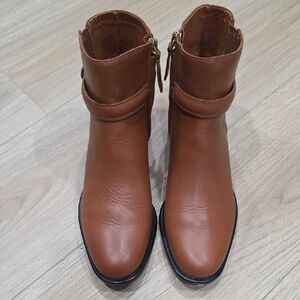 Franco Sarto Tan Ankle Booties